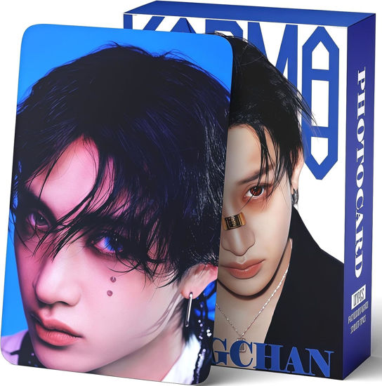 Picture of Photocards 127 PCS KARAMA Photo Cards Dominate World Tour Photocards lomo Card Gift Lomo Cards Merch for Boys and Girls (Bang Chan)