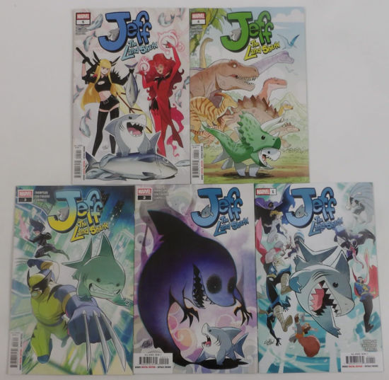 Picture of Jeff The Land Shark #1-5 VF/NM complete series 1st Prints ; Marvel