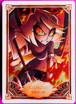 Picture of Hazbin Hotel Trading Cards Exorcist Vaggie Promo Card (PR-04)