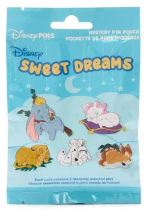 Picture of Disney Pin - Sweet Dreams - Mystery Pouch - 5 Pin Pack