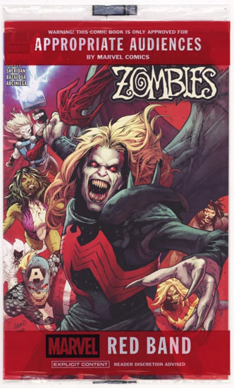 Picture of Marvel Zombies: Red Band #5 (in bag) VF/NM ; Marvel comic book | Knull Last Issue