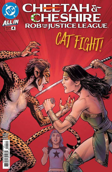 Picture of Cheetah And Cheshire Rob the Justice League #4A VF/NM ; DC comic book | All In Greg Rucka