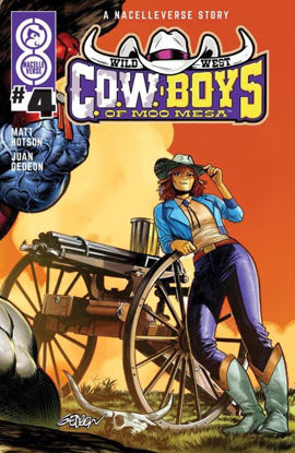 Picture of Wild West C.O.W.-Boys of Moo Mesa (Nacelleverse) #4A VF/NM ; Oni comic book | Last Issue