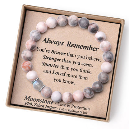 Picture of THEMEROL Valentines Day Gifts for Her Kids Teens Girls Teenage Bracelets 12 Year Old Birthday Idea Trendy Stuff Best Friend Women Daughter Granddaughter Easter Stuffers Graduation Christmas Stocking