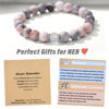 Picture of THEMEROL Valentines Day Gifts for Her Kids Teens Girls Teenage Bracelets 12 Year Old Birthday Idea Trendy Stuff Best Friend Women Daughter Granddaughter Easter Stuffers Graduation Christmas Stocking