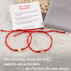 Picture of PEALICIOUS Red String Bracelet, Red Bracelets for Women as Valentines Day Gifts for Kids with Heart, Galentines Gifts Kabbalah Protection Bracelet as Heart Jewelry for Friends Family
