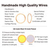 Picture of Small Cartilage Hoop Earrings for Women/Men, Thin Piercing Hoop Ring for Helix, Tragus, Conch, Nose (1 Pair 7mm,22g,14K Gold Filled)
