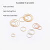 Picture of Small Cartilage Hoop Earrings for Women/Men, Thin Piercing Hoop Ring for Helix, Tragus, Conch, Nose (1 Pair 7mm,22g,14K Gold Filled)