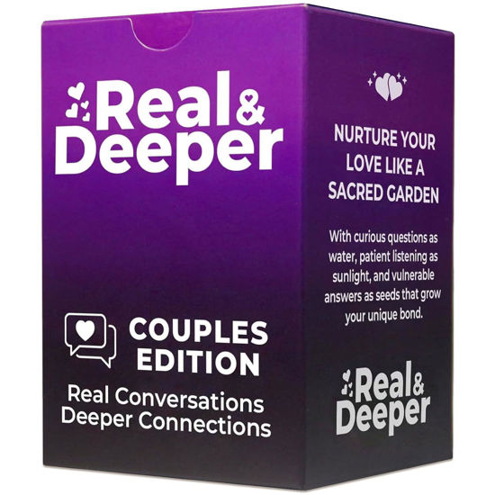 Picture of LIMGUVK Couples Games - 150 Couples Deep Conversation Cards, Romantic Games Great for Memorable Date Nights - Game Nights to Get Intimate Connections - Wedding Gifts, Valentine’s Day Gift for Couples