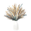 Picture of xin's convey 120 PCS Dried Pampas Grass, Dried Flowers, Reed Grass Bouquet for Bohemian Flowers Home Table Wedding Decoration, Rustic Farmhour.(Light Brown)