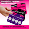 Picture of Couples Games for Adults - Position Challenges Scratch Off Cards, 40 Spicy Dares & Romantic Adventures for Couples to Build Deeper Intimacy, Fun Date Night Game, Valentines Gifts for Him & Her