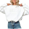 Picture of NICHEBEE Bride Sweatshirt - Engagement Gift - Bride Sweatshirts For Women - Bride Crewneck Sweatshirt - Wedding Gift White