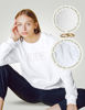 Picture of NICHEBEE Bride Sweatshirt - Engagement Gift - Bride Sweatshirts For Women - Bride Crewneck Sweatshirt - Wedding Gift White