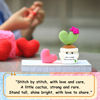 Picture of BRIFUFOUS Get Well Gifts for Women, Handmade Crochet Cactus - Plush Plant Gift with Encouragement Card for Desk Decor, Home or Office Decoration