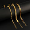 Picture of DAYANEY Gold Bracelets for Men Set, Waterproof Gold Bracelet Stack Adjustable Stainless Steel Gold Jewelry as Valentines Gifts for Boyfriend, Birthday Gift for Dad and Son Pulseras Para Hombres De Oro