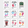 Picture of 27 Pcs Valentines Gift Tags with String, 67 Valentines Day Cards for Kids Classroom - Funny 6-7 Valentine Cards, Cool Valentines for Classmates, Valentine Cards for Boys Girls School, Classroom Valentines