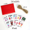 Picture of 27 Pcs Valentines Gift Tags with String, 67 Valentines Day Cards for Kids Classroom - Funny 6-7 Valentine Cards, Cool Valentines for Classmates, Valentine Cards for Boys Girls School, Classroom Valentines