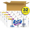 Picture of Scott 1000 Trusted Clean Toilet Paper, 32 Rolls, Septic-Safe, 1-Ply Toilet Tissue