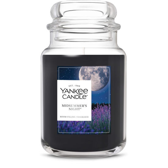 Picture of Yankee Candle Mid Summer's Night, Scented Candle, 22oz Large Jar with up to 150 Hour Burn, Giftable