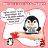 Picture of Valentines Day Gifts for Him Her, To My Love Handmade Crochet Mini Penguin Anniversary Birthday Gift for Boyfriend Girlfriend Wife Husband, Romantic I Love You Valentines Gifts for Women Men Couple