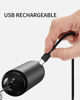 Picture of CIRCLE JOY Rechargeable Milk Frother Hanheld, Dual Coil Whisk Head Electric Coffee Frother, Portable Hand Frother Wand Drink Mixer for Matcha Lattes Cappuccino, Kitchen Gifts, Black