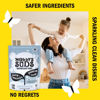 Picture of Molly's Suds Dishwasher Pods | Clean Dishwasher Detergent, Cuts Grease & Rinses Clean (Residue-Free) for Sparkling Dishes | 60 Auto-Release Tabs (Unscented)