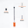Picture of U-100 1cc 31 Gauge 5/16 Inch Syringe, Individually Packed 20 PACK