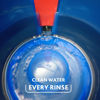 Picture of O-Cedar RinseClean Spin Mop & Bucket System | Clean with Water | Removes 99% of Bacteria Plastic