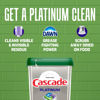 Picture of Cascade Platinum Dishwasher Pods, Dishwasher Detergent, Dish Detergent Soap, Fresh, 12 count