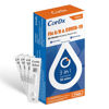 Picture of CorDx Tyfast at Home Flu A/B and COVID 19 Rapid Test Kit, Easy, Accurate, Fast Results in 10 Minutes, 4 Tests.