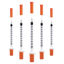 Picture of U-100 1cc 31g 5/16" (8mm) Syringes, Individually Wrapped Pack of 20