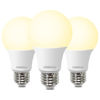 Picture of DEGNJU A19 LED Light Bulbs, 60 Watt Equivalent LED Bulbs, Soft White 2700K, 800 Lumens, E26 Standard Base, Non-Dimmable, 8W Warm White LED Bulbs for Bedroom Living Room, 3 Pack