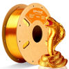 Picture of ERYONE Silk PLA Filament for 3D Printer, 1.75mm +/- 0.03mm, 1kg (2.1LBS)/Spool, Liquid Gold