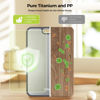 Picture of Titanium Cutting Board for Kitchen, Cutting Board Double Sided Food Grade, Pure Titanium/PP, Easy to Clean Large Size 16”×11”