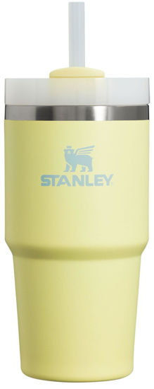 Picture of Stanley Quencher H2.0 Tumbler with Straw 20 oz | Flowstate 3-Position Lid | Cup Holder Compatible for Travel | Insulated Stainless Steel Cup | BPA-Free | Pomelo