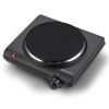 Picture of Elite Gourmet ESB-301BF# Countertop Single Cast Iron Burner, 1000 Watts Electric Hot Plate, Temperature Controls, Power Indicator Lights, Easy to Clean, Black