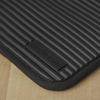 Picture of KITCHENAID Ribbed Soft Silicone Pot Holder 2-Pack Set, Matte Black, 7"x9"