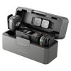 Picture of DJI Mic 3 (2 TX + 1 RX + Charging Case), Wireless Microphone for iPhone/Camera/Android, Ultralight, Adaptive Gain Control for Balanced Volume, Dual Band Anti-Interference, 28hrs Use, Vlog