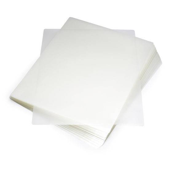 Picture of Amazon Basics Clear Thermal Laminating Plastic Paper Laminator Sheets, 2.8 mil, 9.0 x 11.5-Inch, 100-Pack