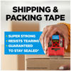 Picture of Scotch Heavy Duty Shipping Packing Tape, Clear, Shipping and Packaging Supplies, 1.88 in. x 27.7 yd., 1 Tape Roll with Dispenser