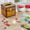 Picture of Hallmark Minecraft Valentines Day Cards and Mailbox for Kids School Classroom Exchange (1 Box, 32 Valentine Cards, 35 Stickers, 1 Teacher Card)