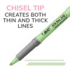 Picture of BIC Brite Liner Grip Pocket MINI Highlighter, Pastel Ink Colors, Chisel Tip, 6 Count (Pack of 1)