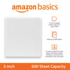 Picture of Amazon Basics 3 Ring Binders, 3 Inch, 2 Pack, D-Ring Organizer for School, Home Office, White