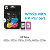 Picture of HP 68 Black/Tri-Color Ink Cartridges (2-Pack) | Works Envy 6100e, 6500e Series | Eligible for Instant Ink | 6L6S2TN | Packaging May Vary