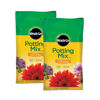 Picture of Miracle-Gro Potting Mix, For Container Plants, Flowers, Vegetables, Shrubs, Annuals, Perennials, Feeds up to 6 Months, 8 qt., 2-Pack