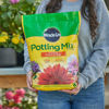 Picture of Miracle-Gro Potting Mix, For Container Plants, Flowers, Vegetables, Shrubs, Annuals, Perennials, Feeds up to 6 Months, 8 qt., 2-Pack