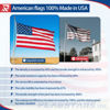 Picture of American Flag Durable Nylon 3x5 Ft Outdoor Heavy Duty, Made in USA American Flags ,Longest Lasting Non Fading American Flags for Outside 3x5,Waterproof Embroidered American Flag, All Weather US Flags Use Outdoor High Wind,Tear Proof America Flag Sewn Stri