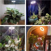Picture of Aokrean Plant Grow Light, 48 LEDs Full Spectrum Grow Lights for Indoor Plants, Height Adjustable Small Halo Grow Light with Base, 3 Optional Spectrums, Auto Timer 3/9/12Hrs, 10 Brightness, 3 Pack