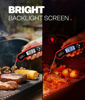 Picture of Meat Thermometer Digital - Instant Read Food Thermometer for Cooking Grilling, Candy, Air Fryer, Griddle Probe Kitchen Gadgets Essentials BBQ Accessories, Valentines Day Gifts for Him Her, Red