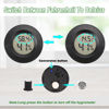 Picture of Mini Hygrometer Thermometer Digital Humidity Meter Indoor/Outdoor Humidity Monitor Reptile Thermometer for Greenhouse Garden Cellar Fahrenheit(℉)/ Celsius(℃) 2 Pack